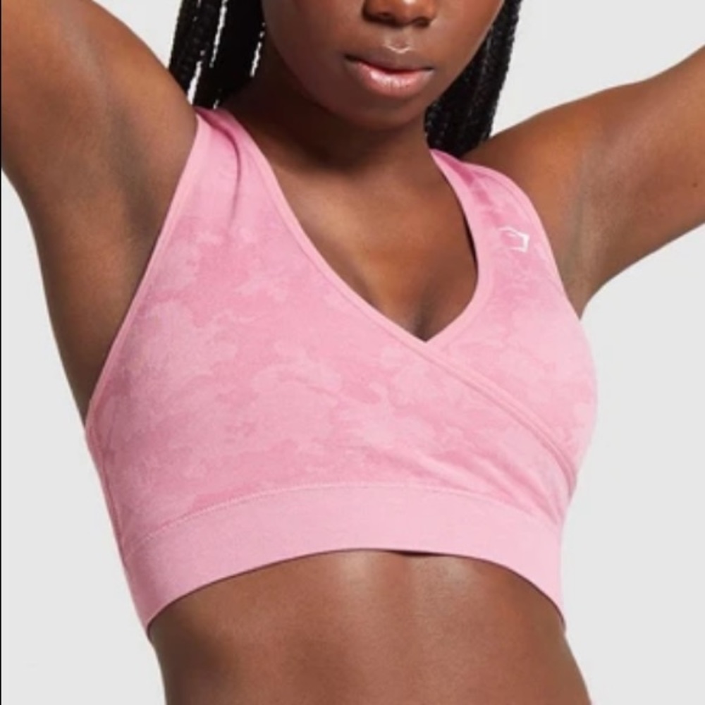 Gymshark Camo Adapt Seamless Sports Bra